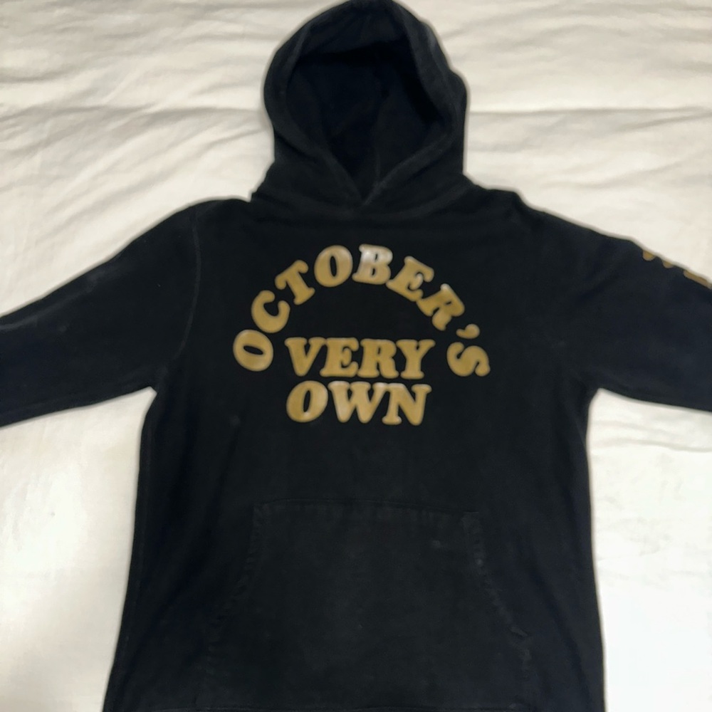 Octobers Very Own Black Hoodie Sweatshirt
